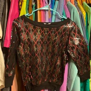 Vintage Express Sequin Jumper